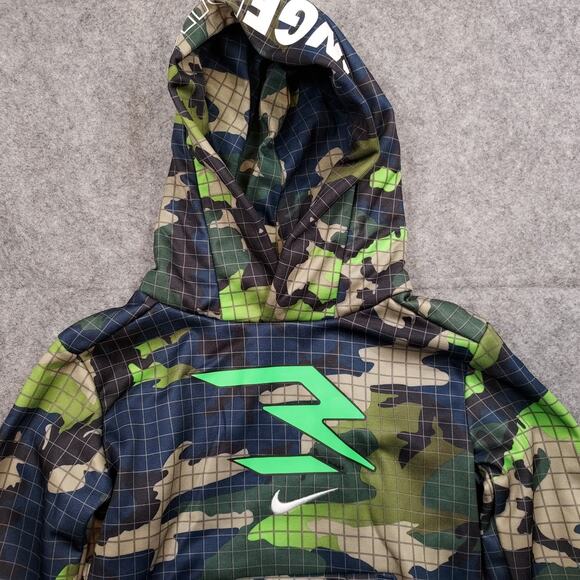 Boys 3T Nike Dangeruss Camo Pullover Hoodie Gorpcore - Picture 3 of 11
